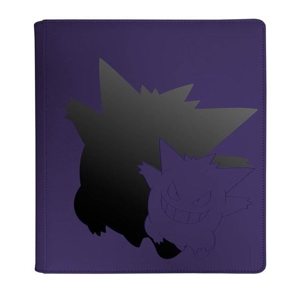 Mappe - Pokemon: Elite Gengar 12-Pocket Zippered Pro-Binder 24x20 (Plads til 480 kort) - Ultra Pro #16608