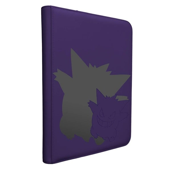 Mappe - Pokemon: Elite Gengar 9-Pocket Premium Zippered Pro-Binder 18x20 (Plads til 360 kort)- Ultra Pro #16607