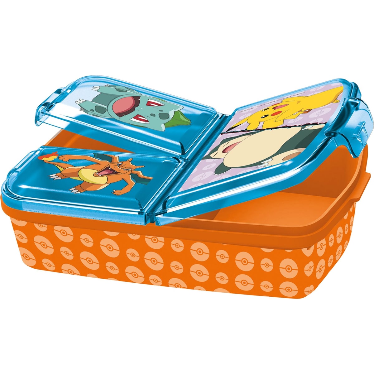 Pokémon madkasse - Børnemadkasse med 3 rum - Madkasse til børn