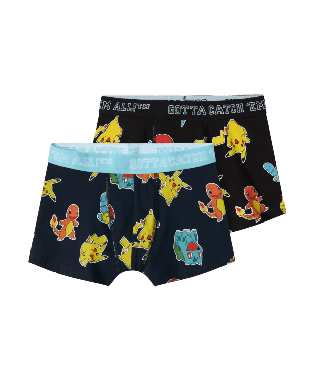 Name it 2-pak boxershorts/underbukser med Pokemon til drenge