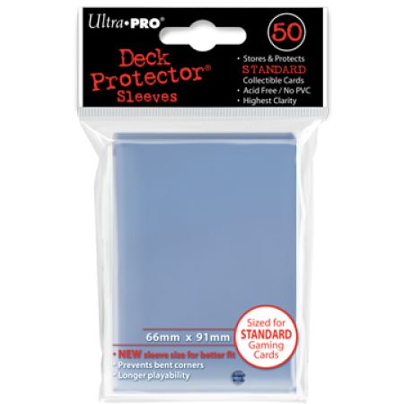 50 lommer - Ultra Pro - PRO-Gloss: Clear (Klare) (Høj kvalitet) - Sleeves #82667