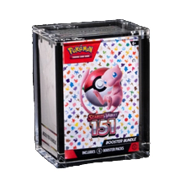 The Acrylic Box - Acrylic Case (Akrylkasse) - Pokemon - Booster Bundle Display