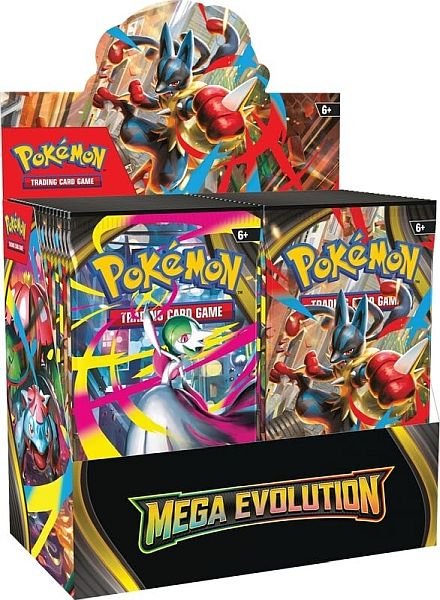 Pokemon Display (Booster Box) - ME01 - Mega Evolution: Base Set - 36 Boosters