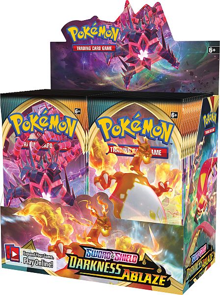 Pokemon Display (Booster Box) - SWSH03 - Sword & Shield: Darkness Ablaze - 36 Boosters