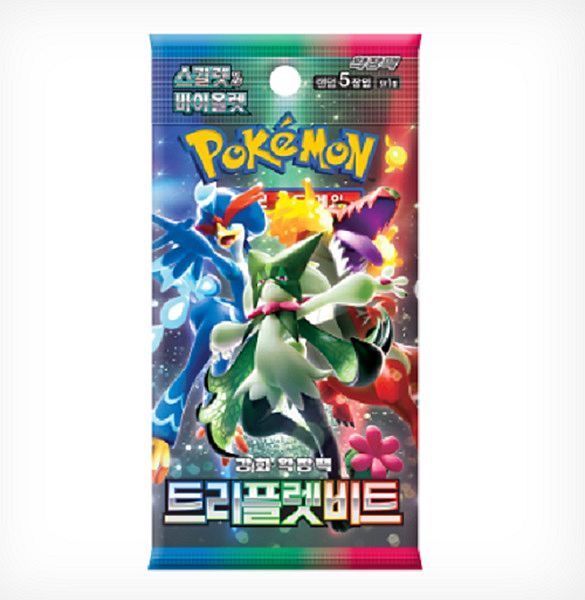 Pokemon Booster Pakke - Scarlet & Violet SV1a: Strength Expansion Pack - Triplet Beat *KOREANSK*