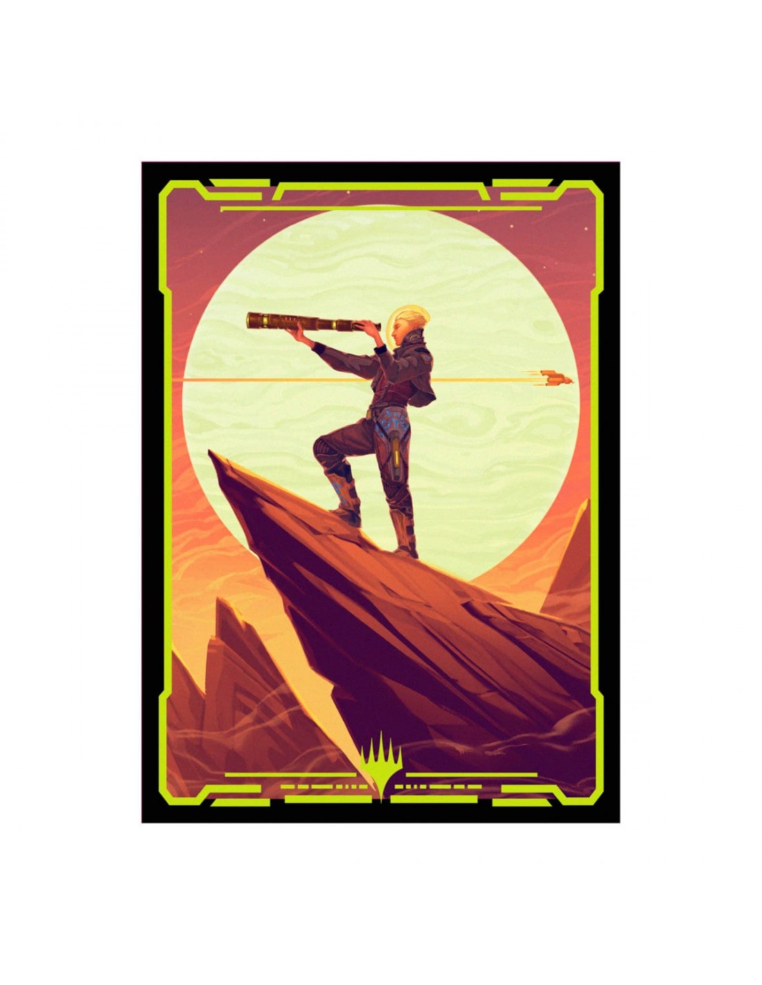 Sami, Wildcat Captain - Edge of Eternities - Deck Protector Sleeves med Clear Deckbox - Magic the Gathering -Ultra Pro